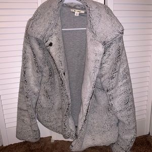 Francesca’s fluffy jacket